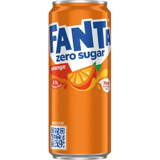 Napój Fanta Zero Pomarańczowa 0,33 l