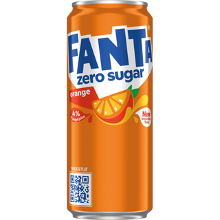 Napój Fanta Zero Pomarańczowa 0,33 l