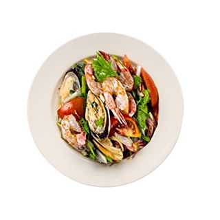 Салата с морски дарове и мента 180г