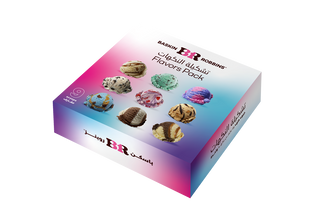 Flavors Pack - Buy 7 Value Scoops & Get 2 Scoops FREE.