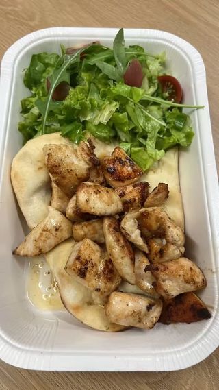Пиле в масло и чесън (400г)