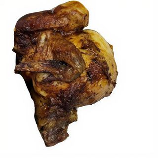 1/2 pollo a la brasa con chaulafan y patatas fritas