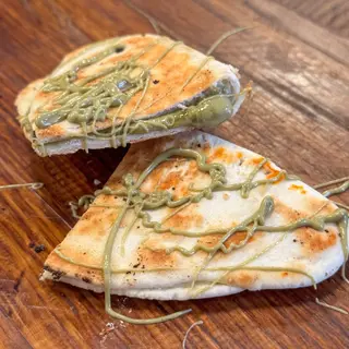 Piccolo crescione al pistacchio 