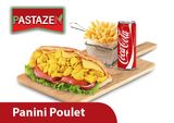 Panini Poulet + Boisson au choix + Frites
