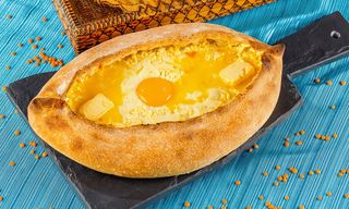 Adjarian khachapuri