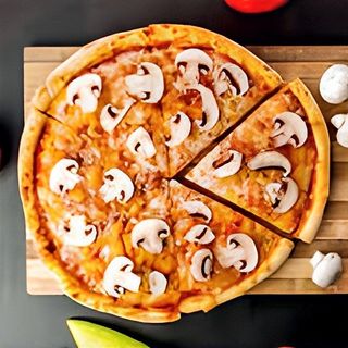 Posna pica sa pečurkama