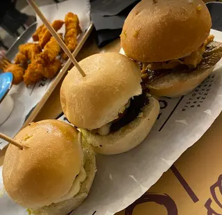 Tris di mini burger