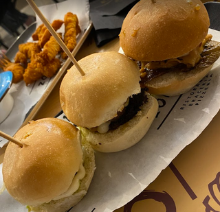 Tris di mini burger