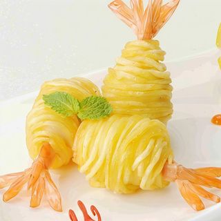 11. Gamberi in laccio di patate 4pz 土豆虾卷