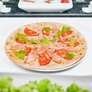 Пицца с сёмгой