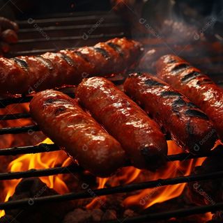 Salsicha fresca grelhada uni.