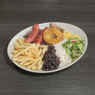 Picanha Grelhada com Frutas Tropicais