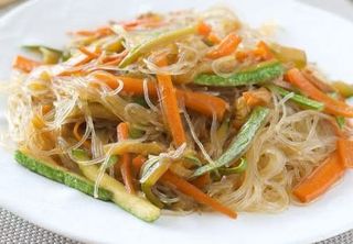 40 Spaghetti di soia con verdure