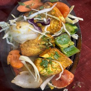 Grilled paneer tikka