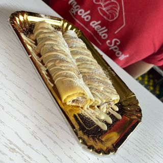 Creps rolle - Kinder Bueno bianco