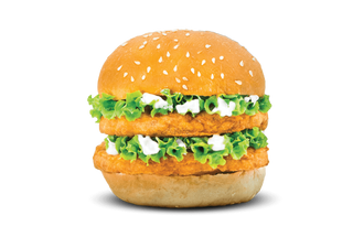 Double Chicken Burger
