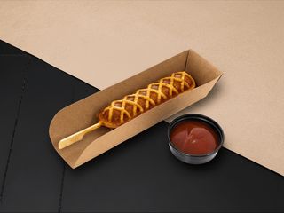 Corn dog z parówką (130g)