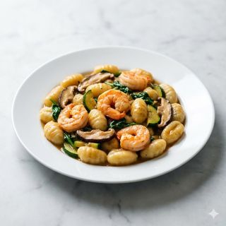 52.Gnocchi con gamberi
