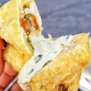 Fiori di zucca ripieni (2pz)