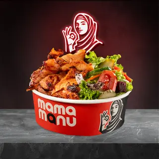 Shalatorma (carne + salată fresh)