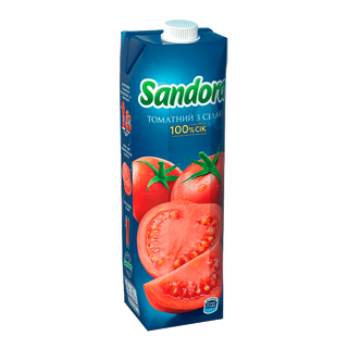Томатний сік, 0,95 л, ТМ "Sandora"