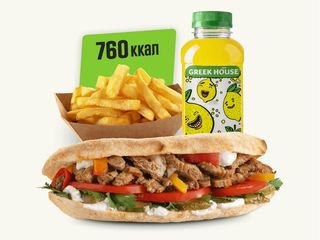 Біф Грек комбо зі свининою (400g)