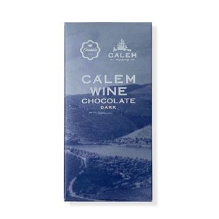 Tablete - Chocolate Negro com Vinho Porto Cálem - 100gr