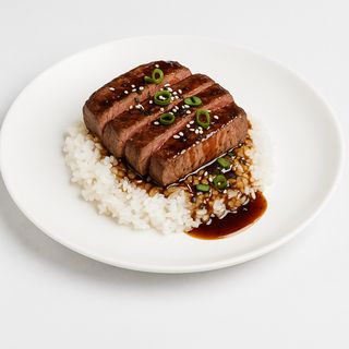 Teriyaki steak