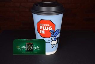 Minty Chocolate latte large