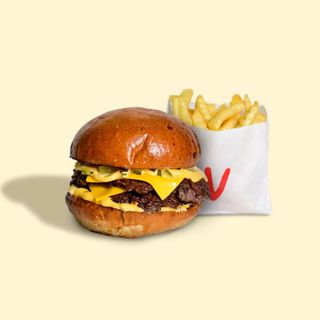 Vitium Double Cheeseburger