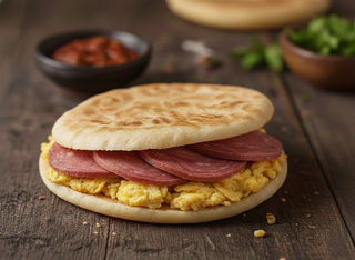 Chapati Omelette Kwika