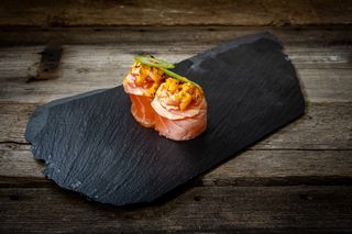 Salmon Guncan Flambat