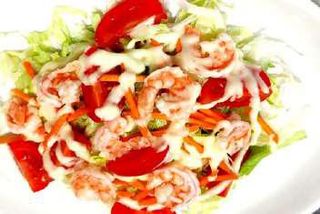 Insalata con gamberi