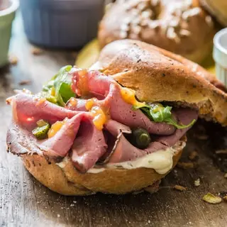 Beef Bagel