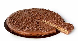 Tarta Almendra con Caramelo y Chocolate 