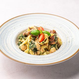 Ze szpinakiem i kurczakiem