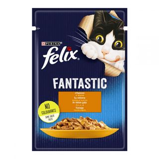 Purina Felix вологий корм для дорослих котів з куркою, 85г