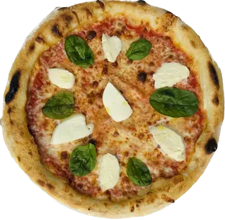Pizza Margherita cu mozzarella di buffala