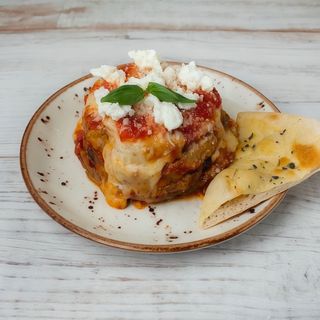 Parmigiana de berenjenas