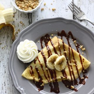 Crepe Nutella e Banana 