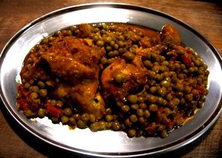 Petit Pois Au Poulet + Pain