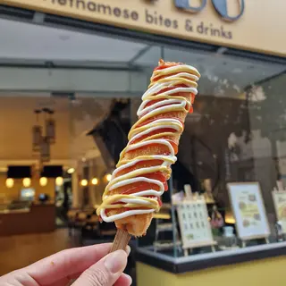 Cheese hotdog