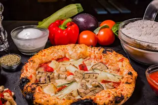 Pizza Vegetariană alla Griglia