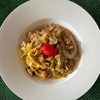 Паста з морепродуктами (310г)