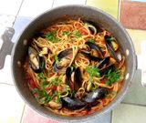 Špageti sa dagnjama 400g