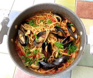 Špageti sa dagnjama 400g