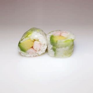 Cristal maki langostino cocido, aguacate y lechuga (6 uds.)