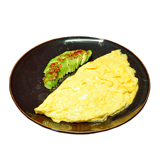 Омлет с авокадо