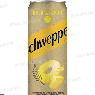 Schweppes gold ananas