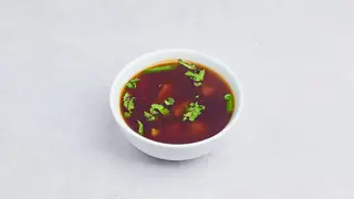 Hot & sour chicken soup